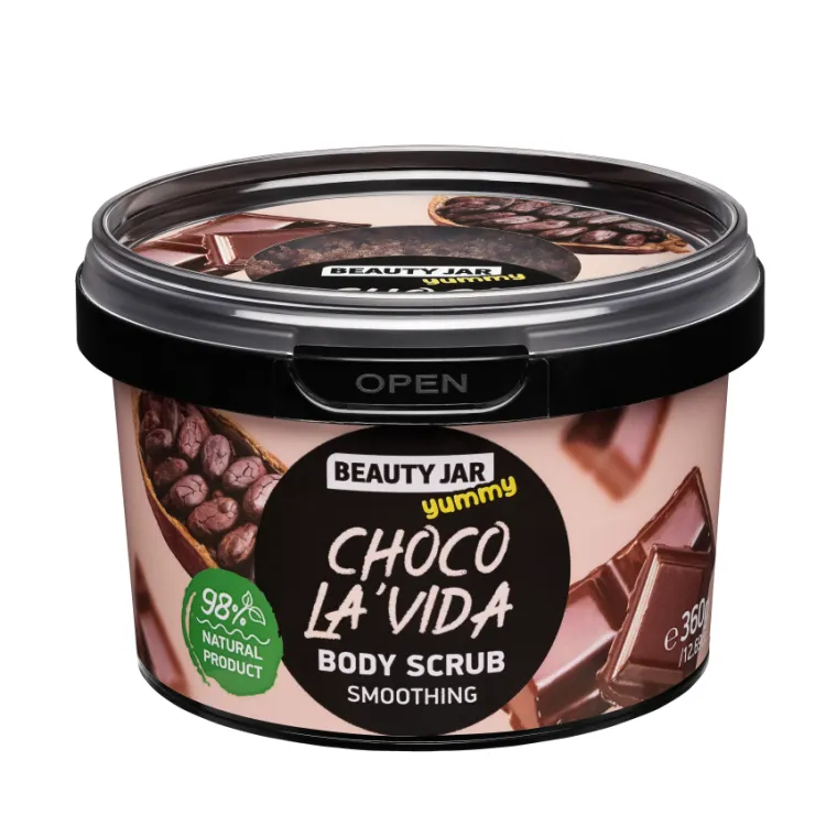 Esfoliante corporal choco la'vida, Beauty Jar