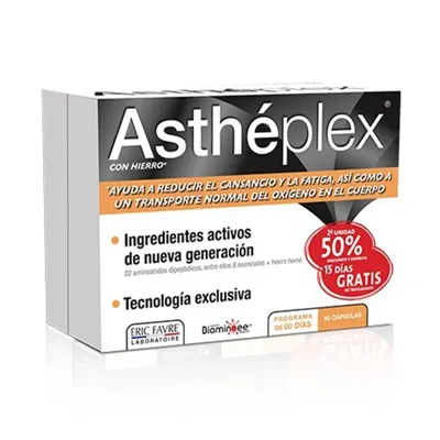 Pack ahorro 30+30 cápsulas, Astheplex