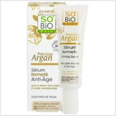 So´ etic sérum reafirmante antiedad hialurónico-argan BIO 30 ml, SO'BiO étic