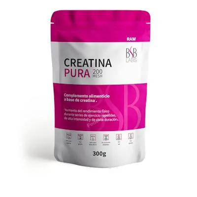 Creatina pura 200 mesh 300 g, Bsb Labs