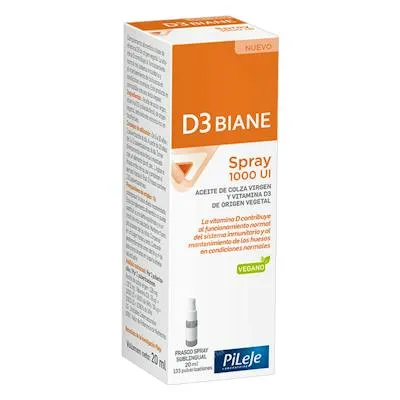 D3 biane 1000UI spray 20 ml, Pileje