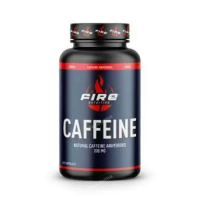 Caffeine anhydrous 200 mg 60 cápsulas, Fire Nutrition