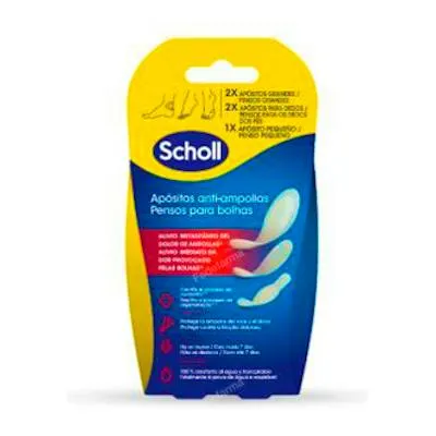 Blasenpflaster gemischt, Scholl