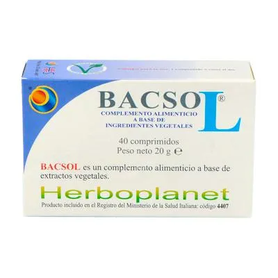 Bacsol 40 comprimidos, Herboplanet