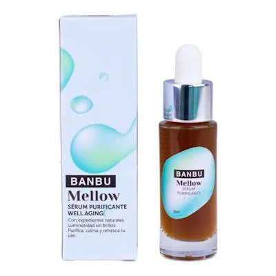 Melow sérum facial pieles grasas BIO 30 ml, Banbu