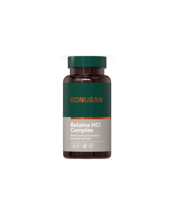 Betaina hci complex 120 cápsulas, Bonusan