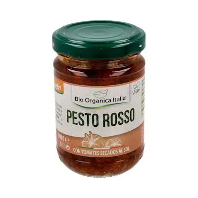 Pesto rosso demeter 140 g, Bio Organica Italia
