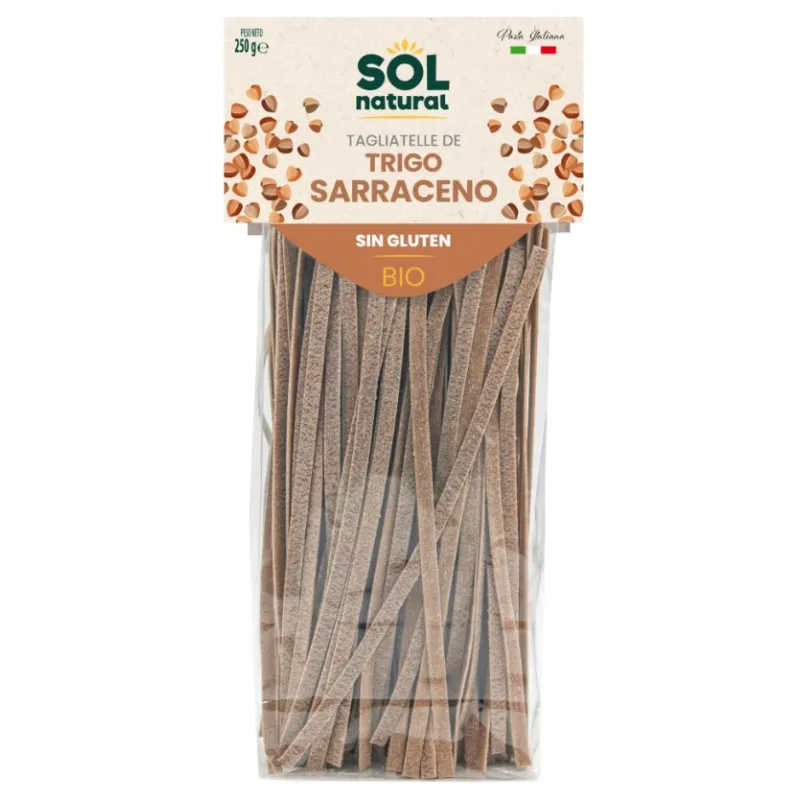 Tagliatelle trigo sarraceno BIO 250 g, Sol Natural