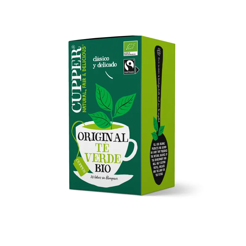Grüner Tee BIO 20 Beutel, Cupper