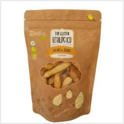 Mini grissini sésamo colines sin gluten BIO 75 g, Zealia