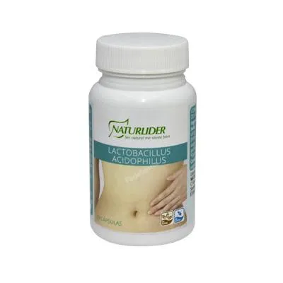 Lactobacillus acidophilus 30 cápsulas vegetales, Naturlider