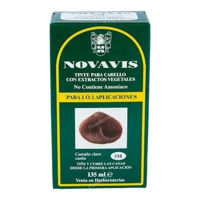 Tinte 5M castaño claro caoba 135 ml, Novavis