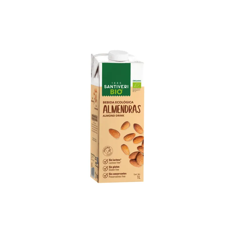 Leche de almendras c/a 1 l, Santiveri