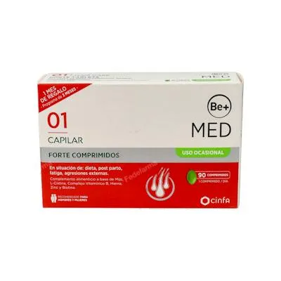 Capilar anticaída ocasional forte 90 comprimidos, Be+