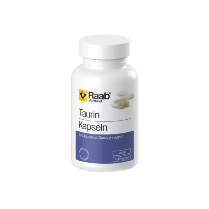 Taurina vitalfood 100 cápsulas, Raab