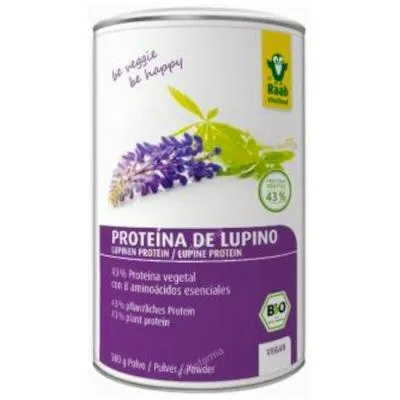 Natuurlijk lupine-eiwit glutenvrij BIO 500 g, Raab Vitalfood