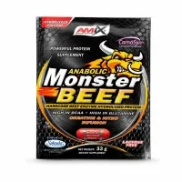 Unidosis monster beef frutas bosque 33 g, Amix