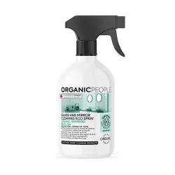 Natural white tea glass cleaner spray 500 ml, Organic People