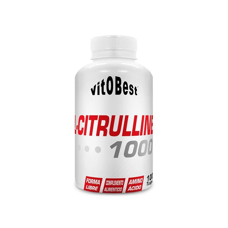 L-citrulina 1000 100triplecaps vitobest, Vit.o.best