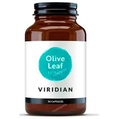 Olivo extracto Estandarizado de hoja 30 cápsulas vegetales, Viridian