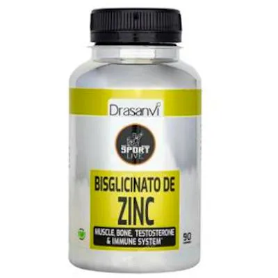 Bisglicinato de zinco sport live 90 comprimidos, Drasanvi Sport Live