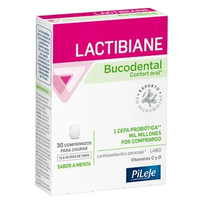 Lactibiane bucodental 30 comprimidos, Pileje