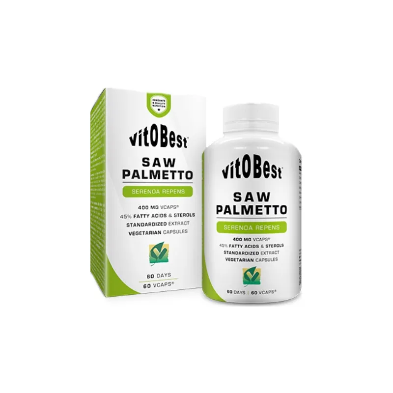 Saw palmeto 400 mg vitobest 60 cápsulas, Vit.o.best