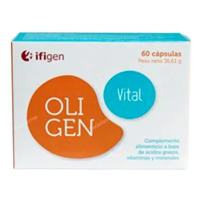 Oligen vital 30 softgel 30 cápsulas, Ifigen