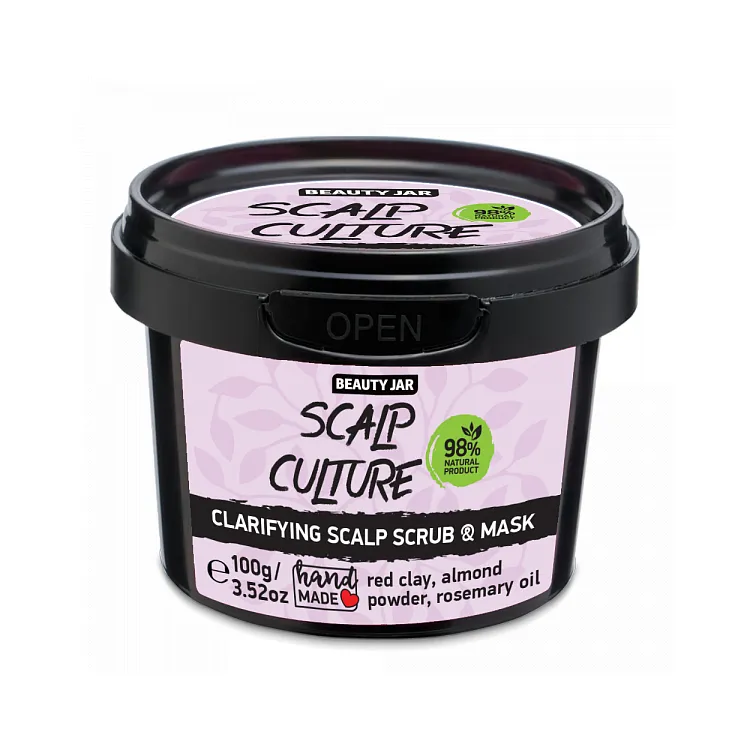 Exfoliante y mascarilla clarificante capilar Scalp Culture, Beauty Jar