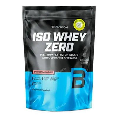 Iso whey zero fresa 454 g, Biotechusa