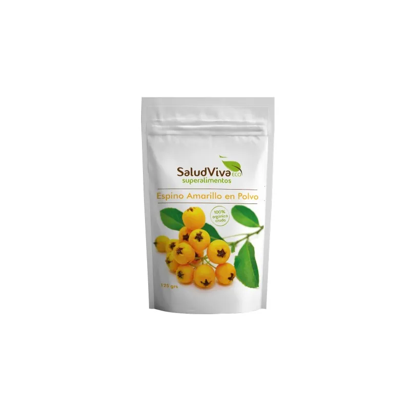 Espino amarillo en polvo s/g saludviva BIO 125 g, Salud Viva