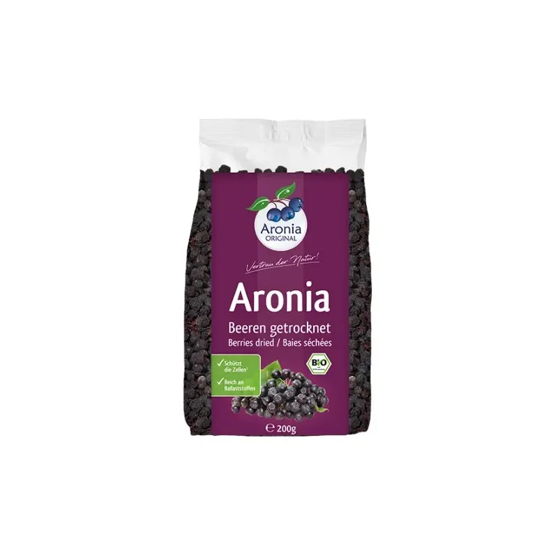 Bayas de aronia deshidratadas BIO 200 g, Ekotrebol