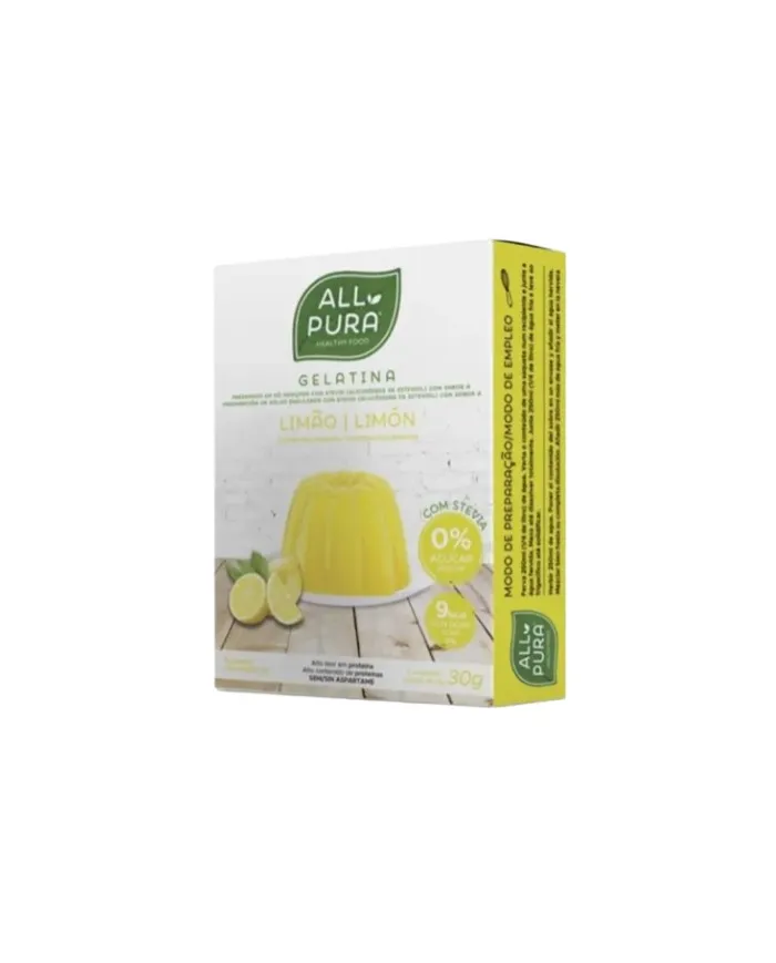Gelatina limón 2 sobres all pura 30 g, Allpura