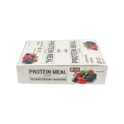Protein meal barritas frutas del bosque 12 uds., Pwd Nutrition