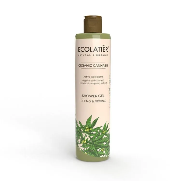 Gel de ducha Lifting y Firmeza Cannabis BIO, Ecolatier