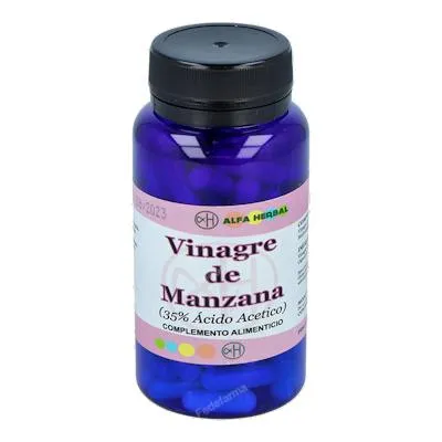 Vinagre de manzana 100 cápsulas, Alfa Herbal