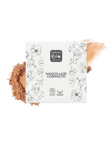 Compacte poeder make-up 01 zand algarve, Naturabio