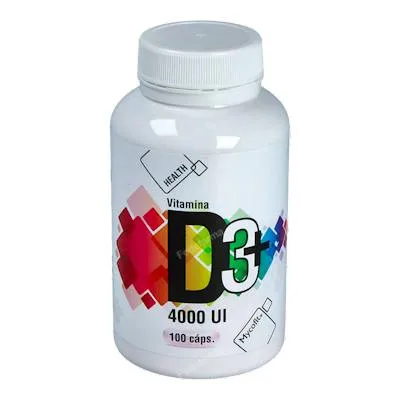 Vitamina D3+ 4000ui 100 cápsulas, Mycofit