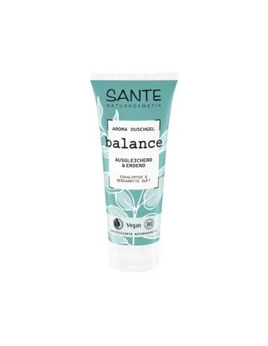 Gel de duche aromático balance eucalipto & bergamota sante, Sante Naturkosmetik