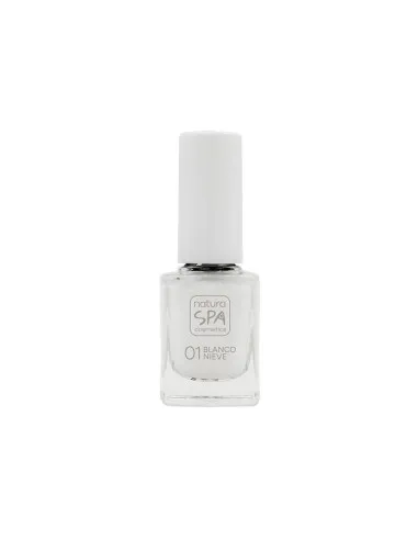 Nagellack 01 Schneeweiß, Naturaspa