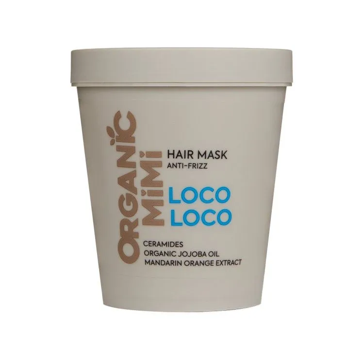 Loco Loco Anti-Frizz Hair Mask, Organic Mimi