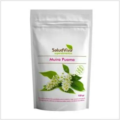 Muira puama sin gluten sin azúcar 125 g, Salud Viva