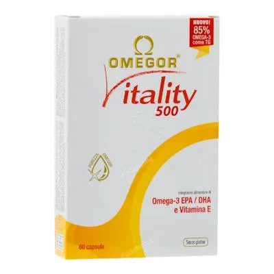 Omegor vitality 500 60 cápsulas, Uga Nutraceuticals