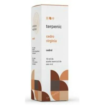 Aceite esencial de cedro virginia alimentario 10 ml, Terpenic