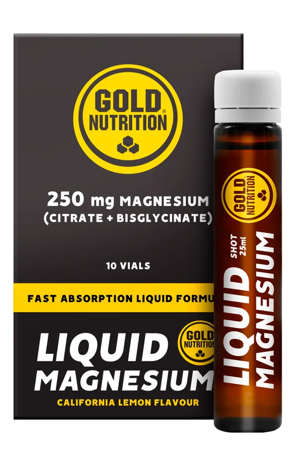 Magnesium 10 viales, Gold Nutrition