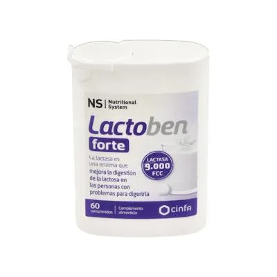 Digestconfort lactoben forte 60 comprimidos, Ns