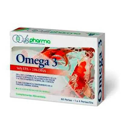 Omega 3 60 cápsulas, Lb Pharma