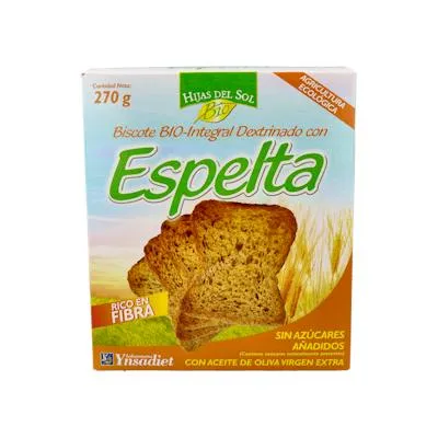 Dextriniertes Brot mit Dinkel 270 g, Hijas Del Sol