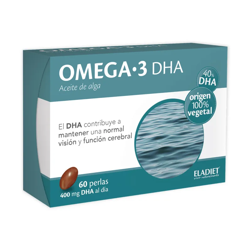 Omega 3 dha 60 perlas, Eladiet