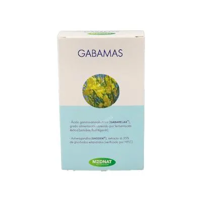 Gabamas 60 cápsulas, Mednat